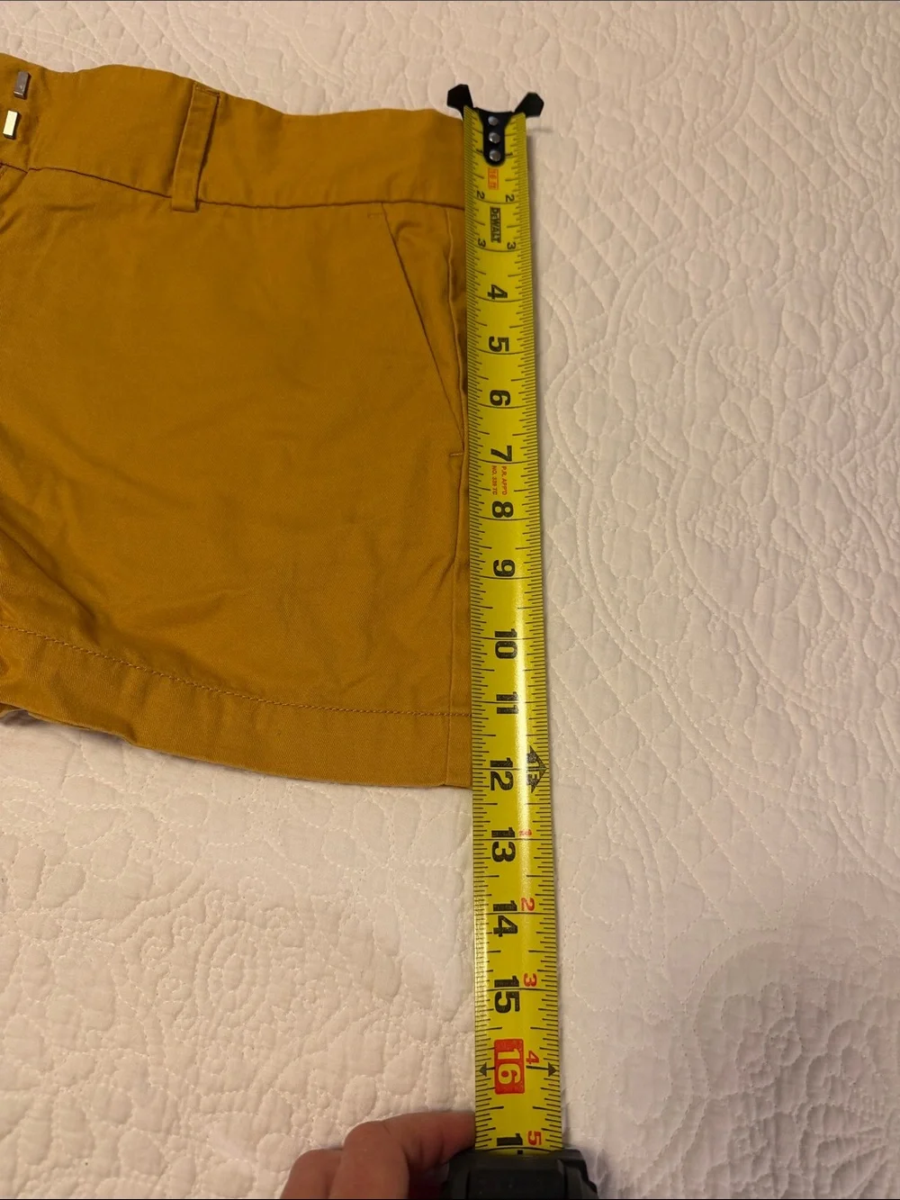 6: LOFT Women's Cotton Shorts - Mustard, Burgundy, Blue, Red, Olive, Khaki